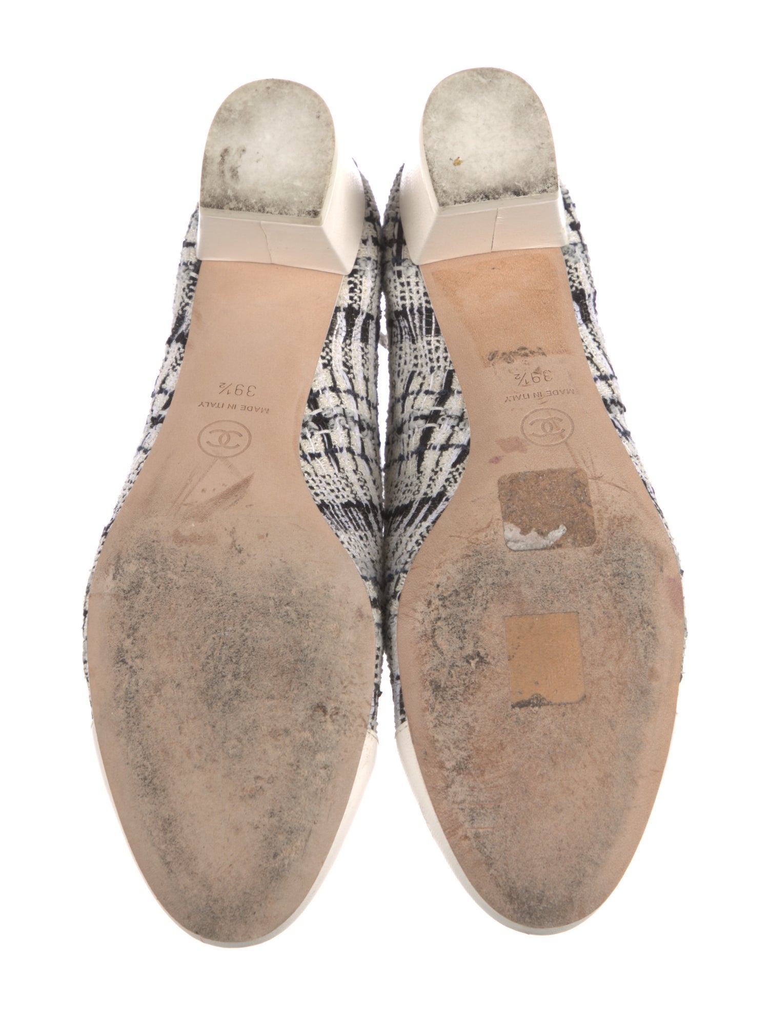 Chanel 2020 Interlocking CC Logo Boots